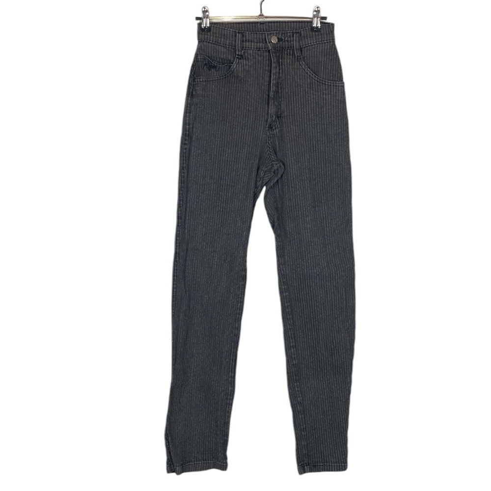 Vintage ROPER grey textured high rise jeans